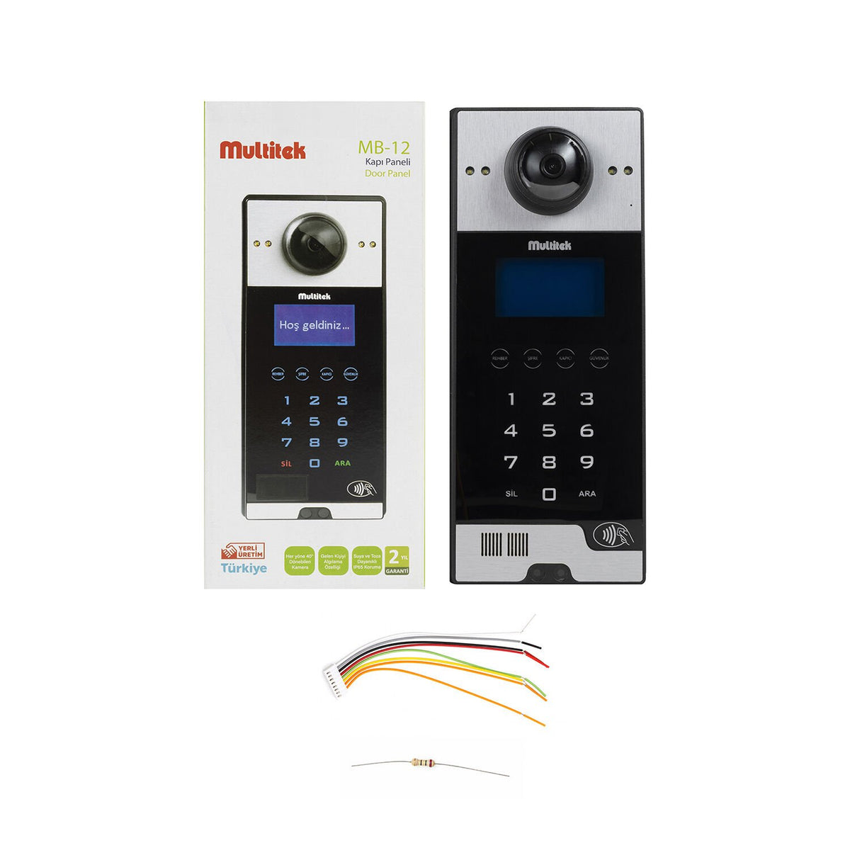 Multitek MB-12Y Multibus Dokunmatik Kapı Paneli